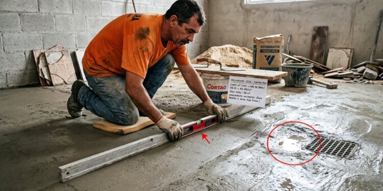 Quanto um pedreiro cobra para fazer contrapiso em 2026 e por que nivelar errado pode estragar todo o piso
