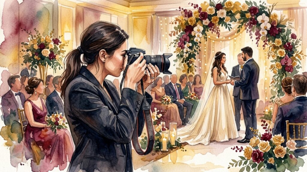 Quanto um fotógrafo cobra para cobrir um casamento em 2026 e o que está incluso no cachê