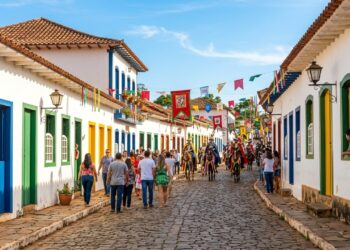 Pirenópolis, em Goiás, tem 300 anos de história, centro colonial preservado e uma Festa do Divino que dura três semanas e reúne cavaleiros medievais no cerrado
