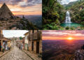 Cidade do interior de Minas Gerais, situada no topo de uma montanha de pedras de quartzito, atrai milhares de místicos por suas grutas e lendas