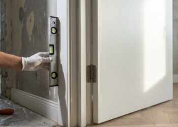 Portas velhas entregam a idade da reforma, entenda quanto custa trocar todas por kit porta pronta com batente e guarnição
