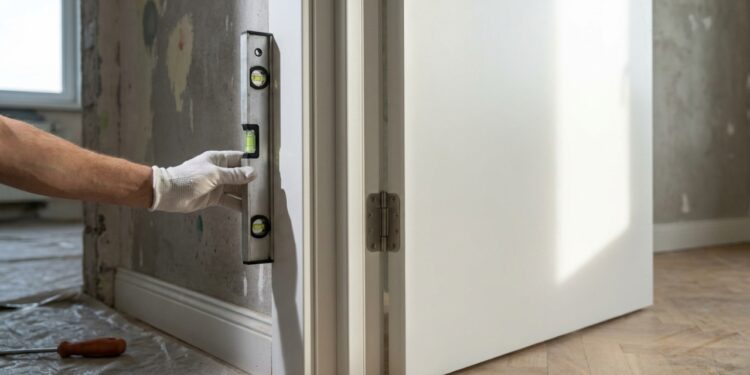 Portas velhas entregam a idade da reforma, entenda quanto custa trocar todas por kit porta pronta com batente e guarnição