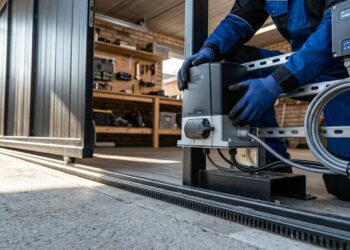 Quanto custa automatizar o portão da garagem em 2026 e o detalhe no peso da folha que muda motor, trilho e manutenção