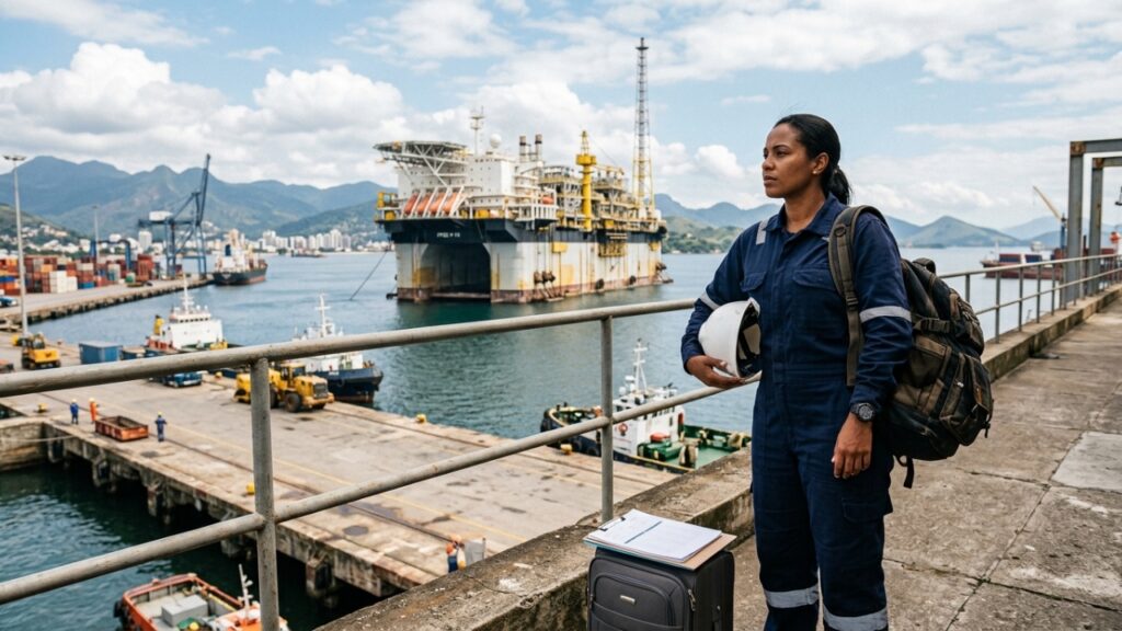 Quanto ganha um técnico de segurança offshore em 2026 e por que a escala embarcada pode transformar um salário comum em renda acima de R$ 10 mil