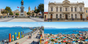 Cidade fundada em 1848 nas margens do Estreito de Magalhães é a porta de entrada para a Antártida e o principal centro urbano do sul chileno
