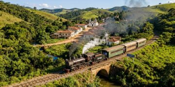 Fundada em 1690 com a primeira matriz de Minas Gerais e a ferrovia mais antiga do Brasil a 33 km de BH