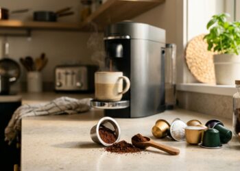 O cálculo financeiro de trocar as cápsulas de café descartáveis por uma única cápsula de aço inox que faz você economizar centenas de reais todos os anos
