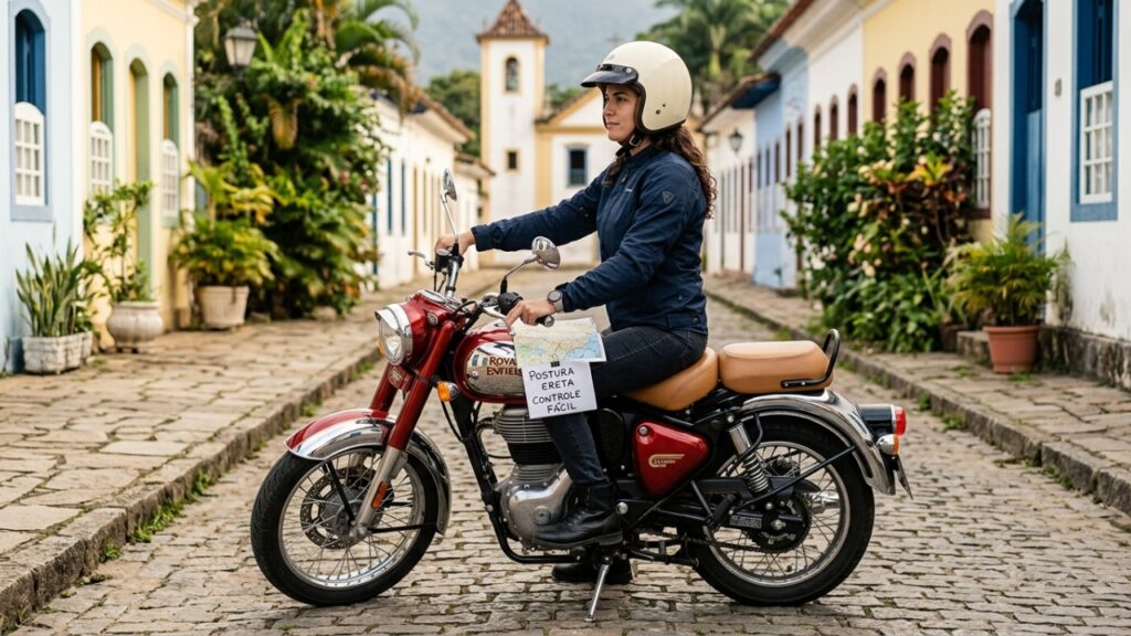A clássica de 350 cilindradas aposta em suavidade para conquistar quem quer estilo antigo sem brigar com a moto no trânsito
