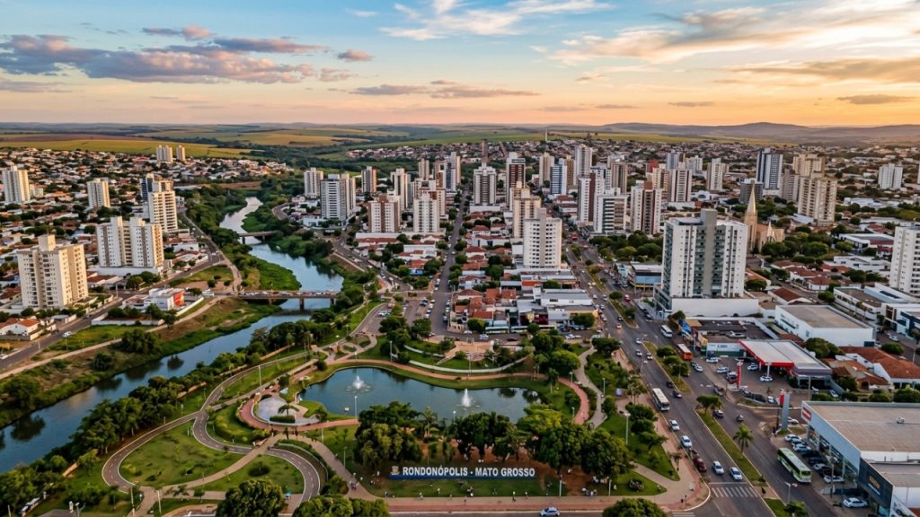 A pujante capital do agronegócio que escoa milhões de toneladas de soja pelos trilhos, gerando empregos e atraindo novos moradores para o coração do Brasil