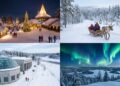 Cidade situada na linha do Círculo Polar Ártico é conhecida no mundo inteiro como a terra natal do Papai Noel, atraindo milhares de turistas