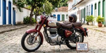 A clássica de 350 cilindradas aposta em suavidade para conquistar quem quer estilo antigo sem brigar com a moto no trânsito