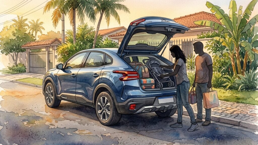 O SUV cupê de 490 litros prova que desenho bonito não precisa condenar o porta-malas ao papel de enfeite