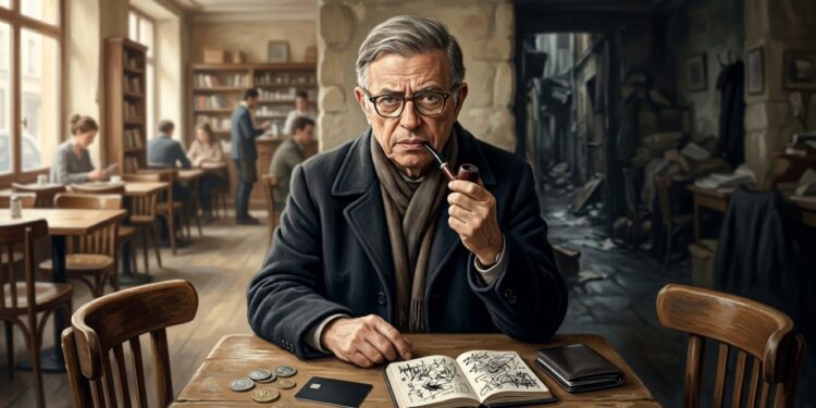 Jean-Paul Sartre, filósofo que transformou liberdade em peso inevitável: “O homem está condenado a ser livre”