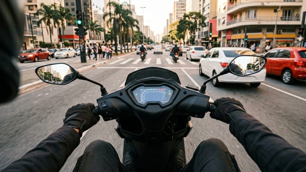Nem moto popular comum nem scooter cara: esta Honda pode passar dos 45 km por litro de combustível e transforma trânsito pesado em rotina mais leve