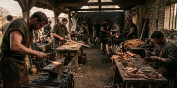 Ferramentas romanas de Vindolanda e o que revelam sobre a vida no forte