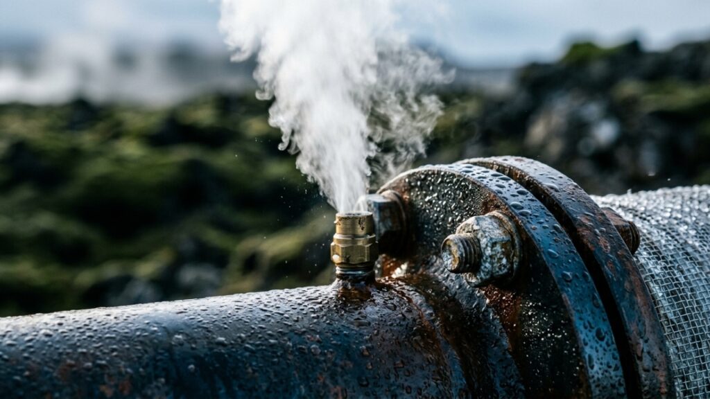 O calor escondido sob vulcões e fontes termais aquece casas, piscinas, ruas e usinas inteiras na Islândia, sem depender de carvão, petróleo ou gás natural