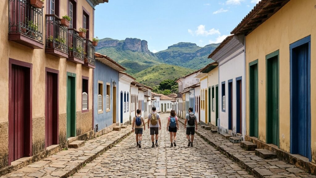 Lençóis, na Bahia, é a porta de entrada para a Chapada Diamantina, tem ruas de pedra do século XIX e um rio que corre azul turquesa no centro da cidade