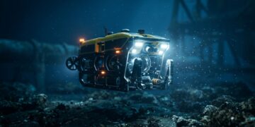 Japão, Estados Unidos e Coreia do Sul começam além de usar enormes plataformas de petróleo, utilizam frotas de robôs submarinos autônomos que operam a 3 mil metros de profundidade