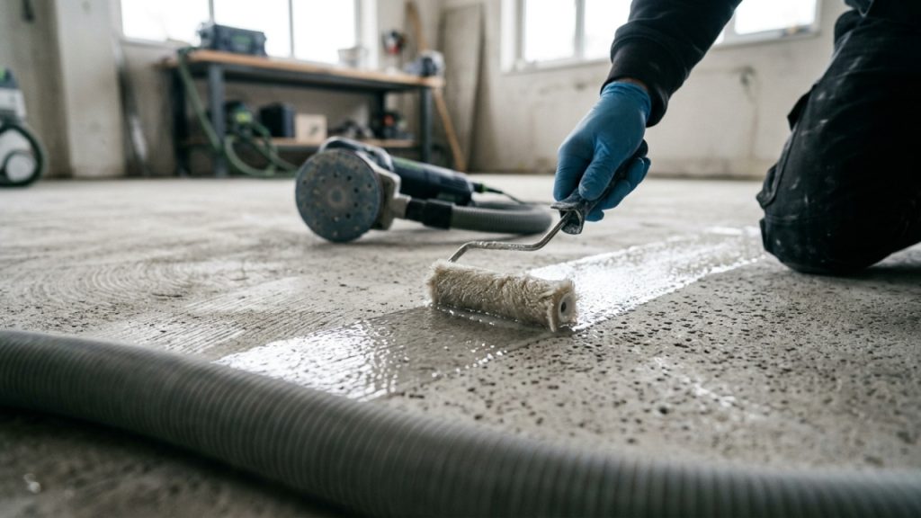 Quanto um aplicador de resina cobra para instalar o piso autonivelante de porcelanato líquido em uma área de 25 m² em 2026