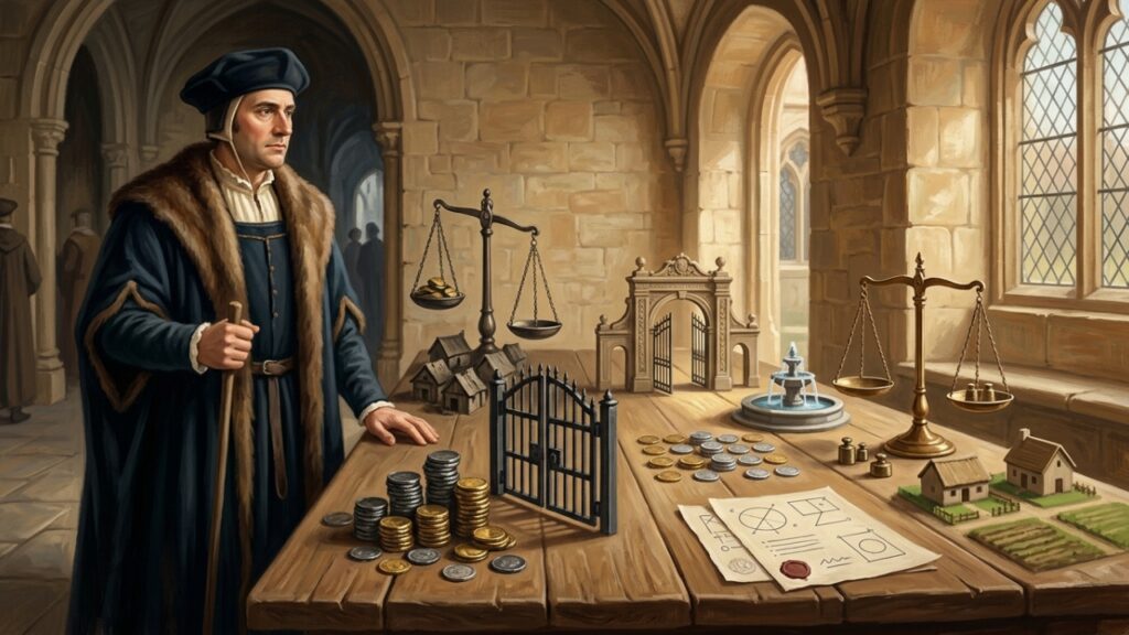 Thomas More, pensador que imaginou uma sociedade ideal para criticar os defeitos da realidade: “Onde a propriedade é privada, dificilmente o bem público prospera”
