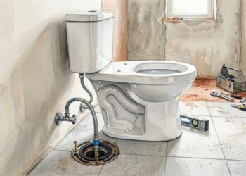 Quanto um encanador cobra para trocar o vaso sanitário por caixa acoplada em 2026, e por que a posição do esgoto pode complicar tudo