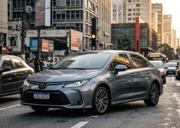 O sedã híbrido que faz 17,5 km por litro na cidade virou provocação direta para quem acha que carro econômico precisa ser pequeno