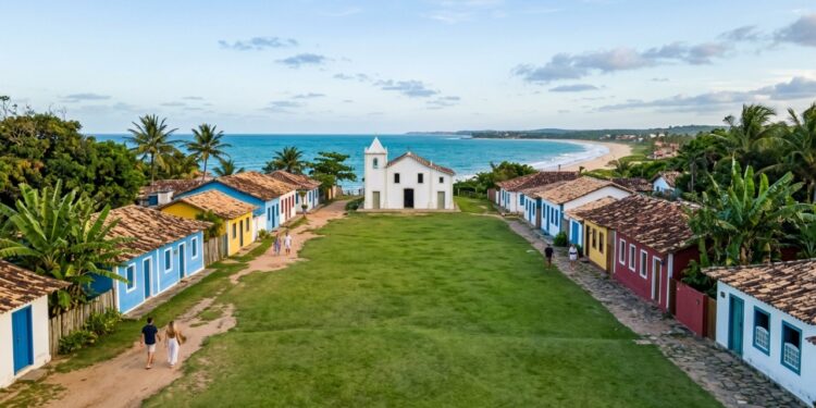 Trancoso, na Bahia, tem quadrado histórico tombado, pousadas de luxo entre coqueiros e uma trilha de 10 km que liga a vila à Praia dos Nativos sem asfalto