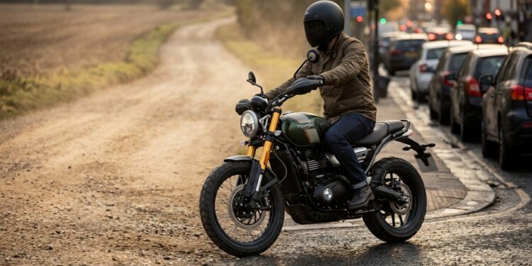 A scrambler de 400 cilindradas tenta vender aventura de fim de semana para quem ainda precisa encarar trânsito de segunda a sexta