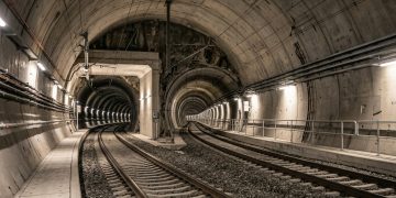 Túnel suíço que atravessou os Alpes com precisão
