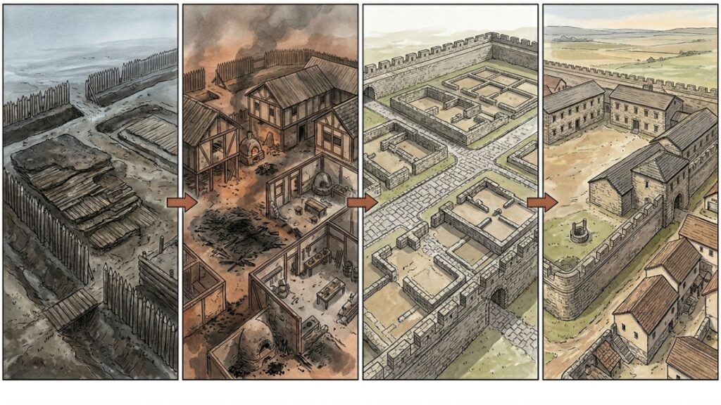 Vindolanda e a rotina romana na fronteira britânica