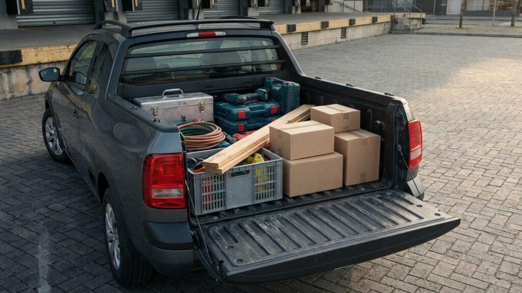 A picape pequena com quatro versões tenta provar que trabalho, cidade e garagem apertada ainda podem caber no mesmo carro