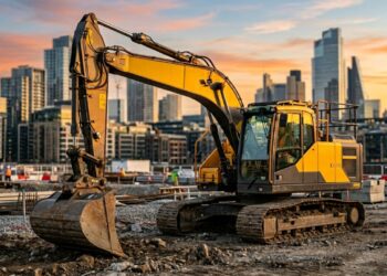 A escavadeira elétrica de 23 toneladas da Volvo que trabalha em silêncio e troca o ronco do diesel por bateria em obras urbanas pesadas