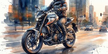 Conectividade no celular e motor de 321 cc fazem esta naked parecer feita para quem quer tecnologia sem perder agressividade