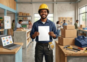 O mercado de trabalho para quem tem apenas o ensino médio em 2026 e as áreas que contratam sem exigir diploma