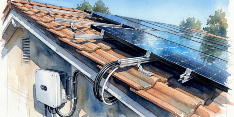 Orçamento para um sistema fotovoltaico residencial