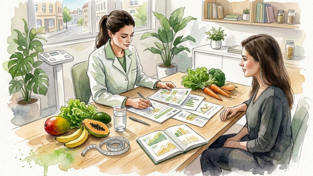 Quanto um nutricionista cobra por consulta e acompanhamento mensal em 2026 e a diferença entre clínico e esportivo