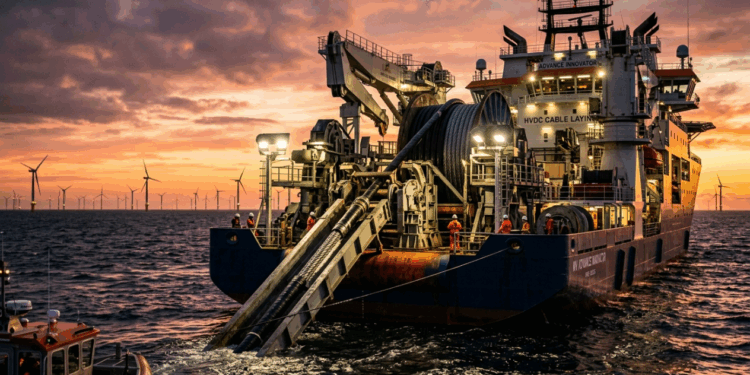 Novas linhas submarinas HVDC eliminam perdas elétricas no mar e interligam a energia de nações