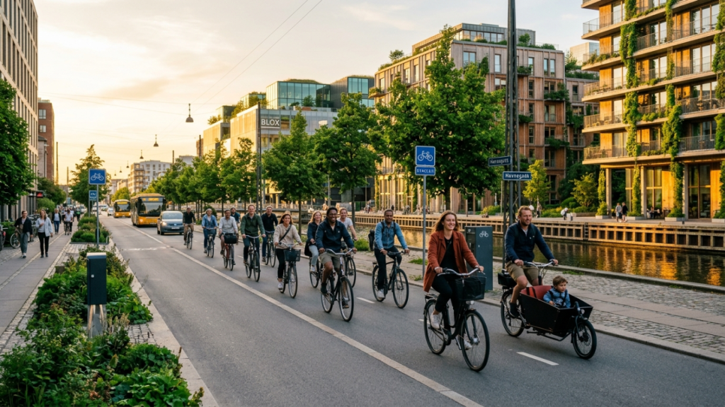 Como a arquitetura neutra em carbono define o novo padrão de habitação em Copenhague