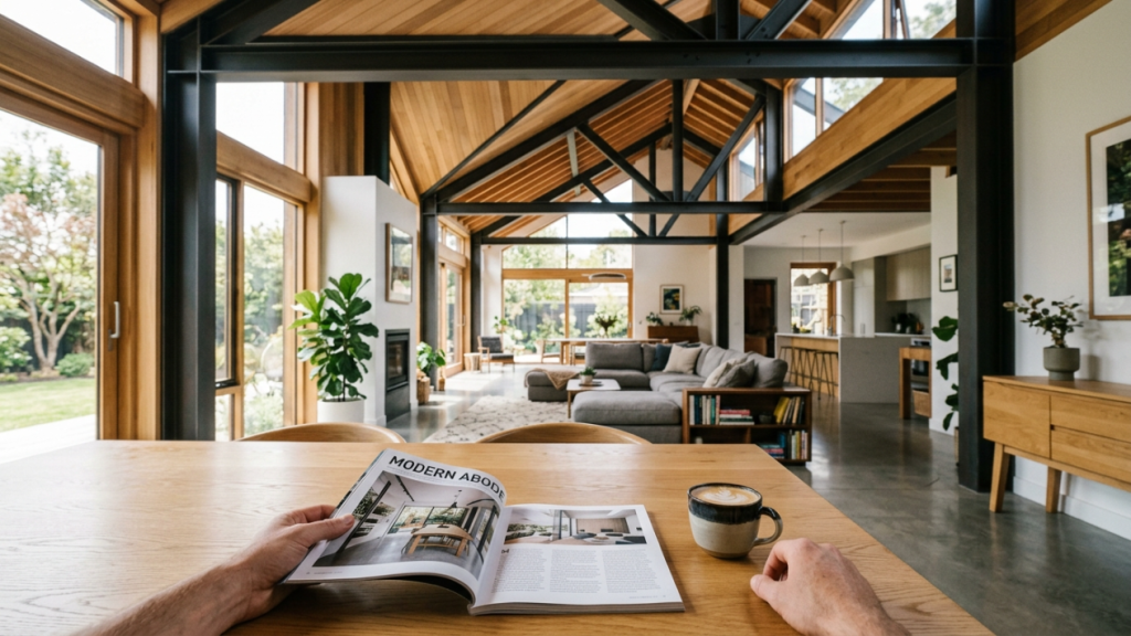 Estruturas metálicas conforme NBR 8800 permitem grandes vãos livres e maior flexibilidade arquitetônica