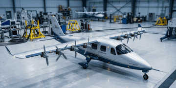 O avião elétrico experimental da NASA que não chegou a voar deixou dados valiosos sobre baterias, motores e interferência eletromagnética para a aviação limpa