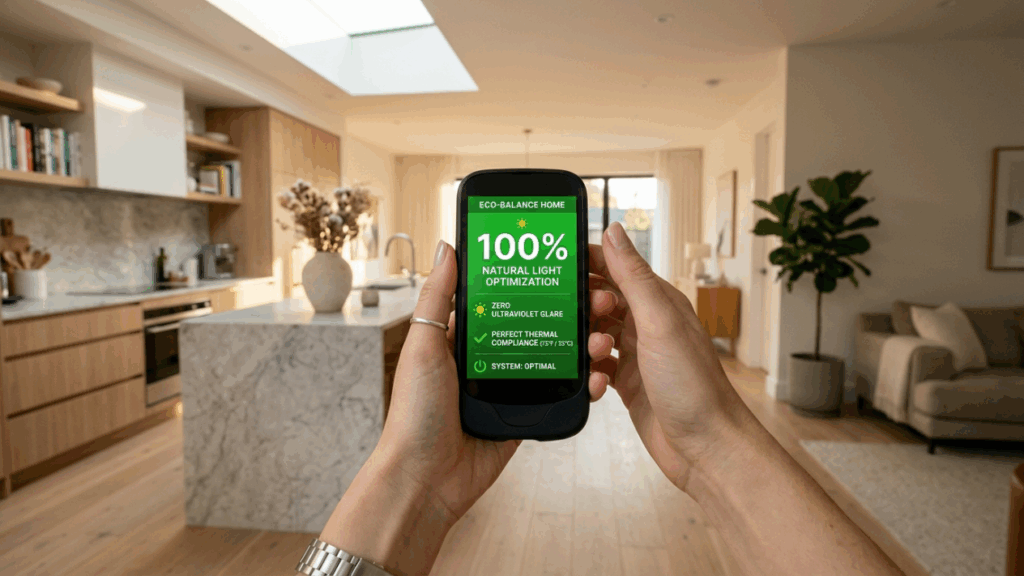 Nova claraboia com prisma óptico atinge máxima iluminância útil e zera o superaquecimento em casas