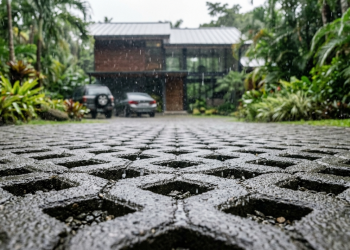 A engenharia modular mais eficiente da pavimentação urbana para zerar o risco de aquaplanagem na chuva