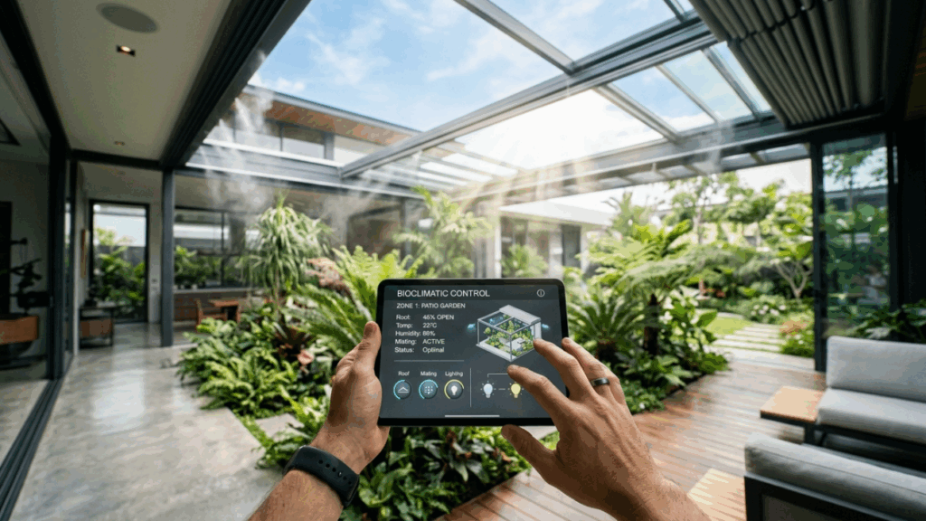 O Oásis Inteligente: como o resfriamento adiabático transforma o clima em sua residência