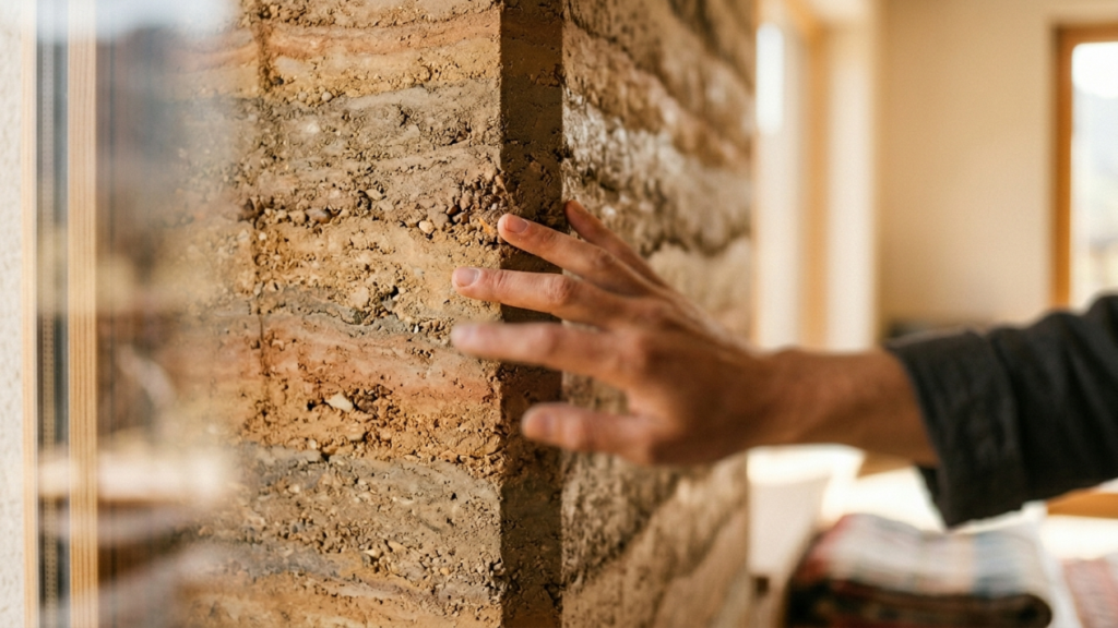 A arte de construir com terra e como a inércia térmica eleva o conforto do seu lar