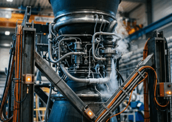 O motor europeu movido a metano que acelera e reduz potência sozinho promete preparar foguetes reutilizáveis para enfrentar a era dominada pela SpaceX