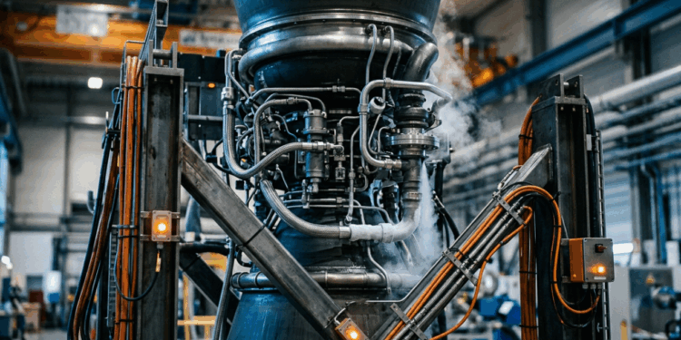 O motor europeu movido a metano que acelera e reduz potência sozinho promete preparar foguetes reutilizáveis para enfrentar a era dominada pela SpaceX