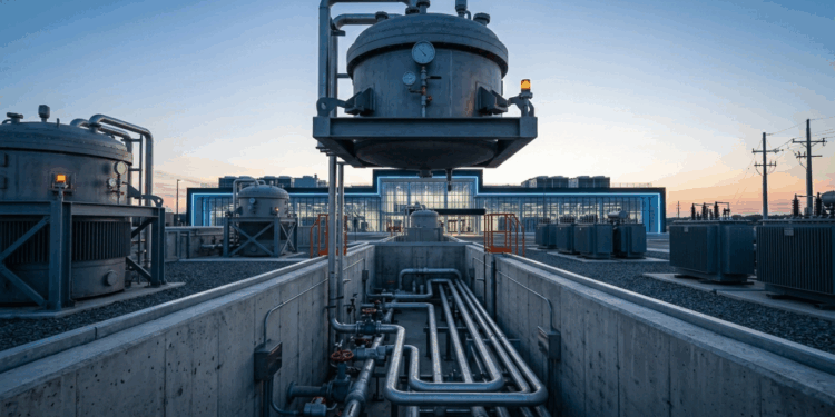 O reator nuclear modular de 77 megawatts aprovado nos Estados Unidos promete sair da fábrica em módulos menores para alimentar redes, indústrias e data centers