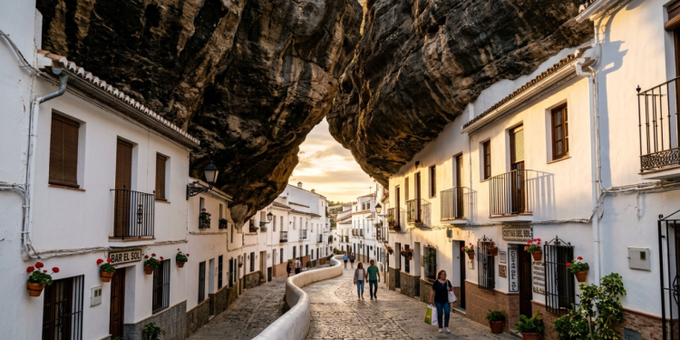 A deslumbrante cidade na Espanha cujas casas e ruas foram construídas inteiramente debaixo de rochas colossais de milhares de toneladas