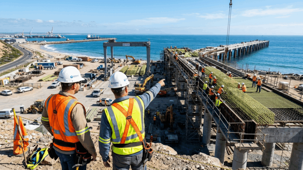Os novos vergalhões de GFRP para estruturar obras costeiras e eliminar a corrosão por maresia