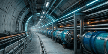 O anel subterrâneo de 91 quilômetros que o CERN quer cavar entre França e Suíça para esmagar partículas com uma precisão jamais vista pela física moderna